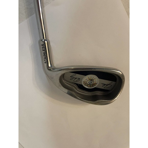 JOHN DALY Stainless 4 Iron " RIGHT HANDED ~ Mid FirmFlex Steel Shaft - Picture 2 of 5